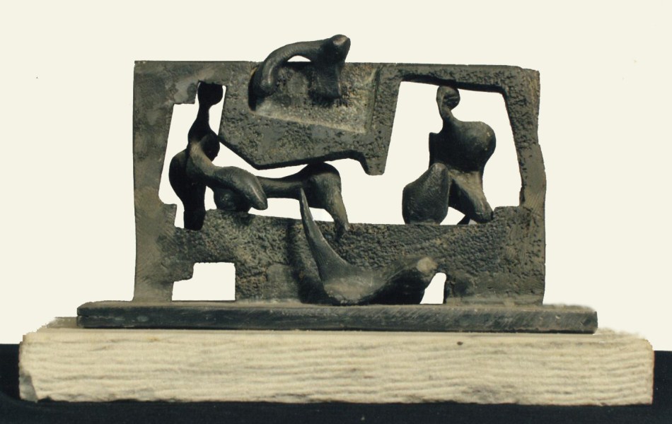 Living Wall: maquette for outdoor sculpture Living Wall: maquette for outdoor sculpture